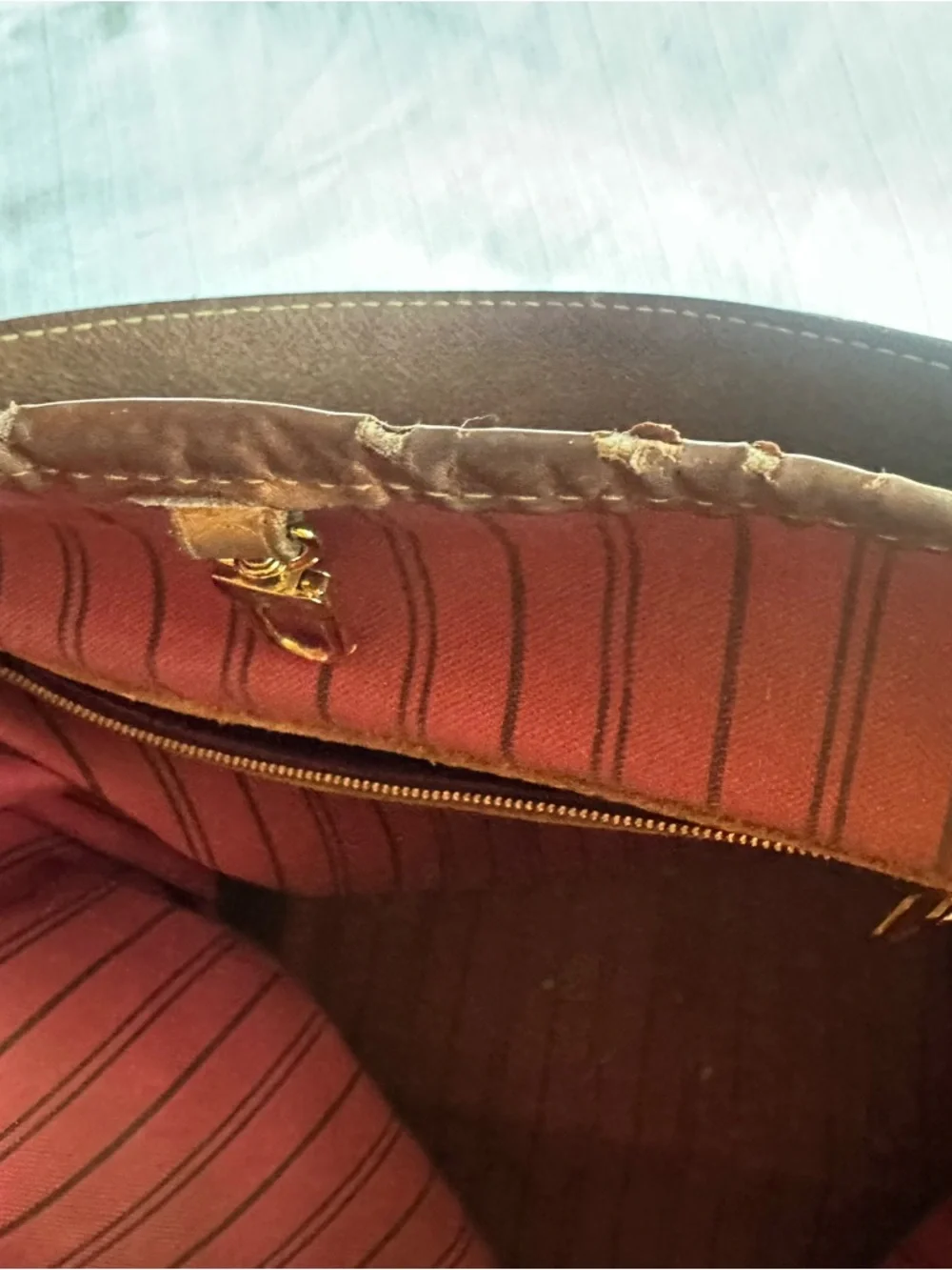 Authentic Louis Vuitton Monogram Vintage Shoulder Bag (Made in USA) - Picture 7 of 16